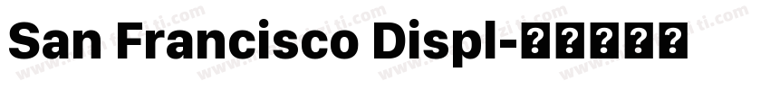 San Francisco Displ字体转换